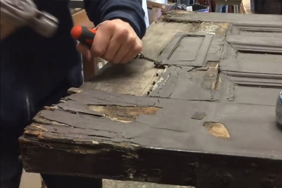 French Valley-wooden-door-repair